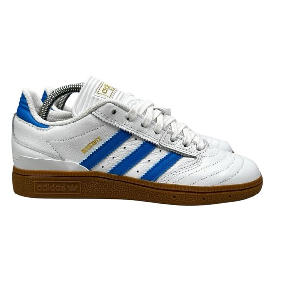 Adidas Busenitz Cloud White Blue Bird Gold Shoes IE3101 Men's Sizes 7 - 7.5 - Picture 1 of 10